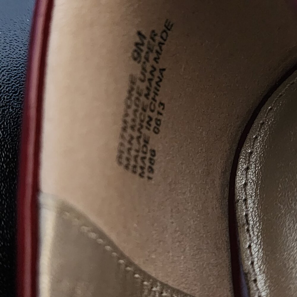 Bandalino 9M Deep Red Heels - Picture 3 of 6
